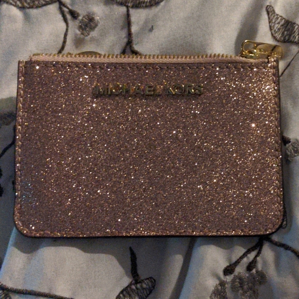 Michael kors rose gold wallet